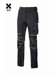 PANTALONE DA LAVORO U-POWER ATOM - BLACK CARBON