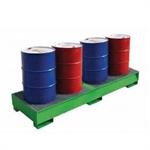 VASCA DI RACCOLTA 4 FUSTI 200 LT  - L268 x P85 x H33 (cm)