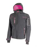 GIUBBOTTO IN SOFTSHELL U-POWER SPACE - GREY FUCSIA