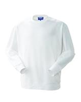 FELPA GIROCOLLO SPACE - BIANCO