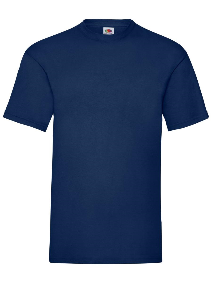 T-SHIRT M/ MANICA VALUEWEIGHT FRUIT OF THE LOOM - NAVY
