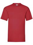 T-SHIRT M/ MANICA VALUEWEIGHT FRUIT OF THE LOOM - ROSSO