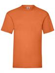 T-SHIRT M/ MANICA VALUEWEIGHT FRUIT OF THE LOOM - ARANCIO