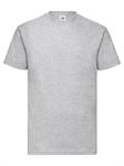 T-SHIRT M/ MANICA VALUEWEIGHT FRUIT OF THE LOOM - GRIGIO