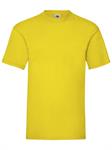 T-SHIRT M/ MANICA VALUEWEIGHT FRUIT OF THE LOOM - GIALLO
