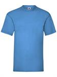 T-SHIRT M/ MANICA VALUEWEIGHT FRUIT OF THE LOOM - AZZURRO