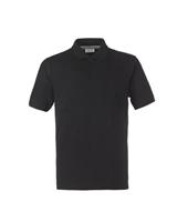 POLO MANICA CORTA 100% COTONE TAKE TIME - NERO