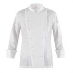 GIACCA CUOCO UNISEX MANICA LUNGA DANTE - BIANCO