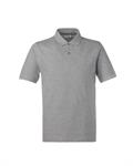 POLO MANICA CORTA 100% COTONE TAKE TIME - GRIGIO MELANGE