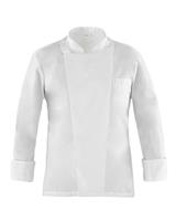 GIACCA CUOCO UNISEX MANICA LUNGA RAUL - BIANCO