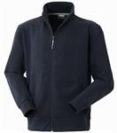 FELPA CON ZIP LUNGA CANBERRA - ROSSA