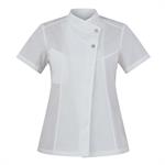 GIACCA CUOCO DONNA MANICA CORTA MEGAN - BIANCO