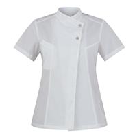 GIACCA CUOCO DONNA MANICA CORTA MEGAN - BIANCO