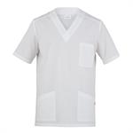 CASACCA UOMO COLLO V FLAVIO - BIANCO