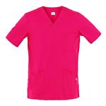 CASACCA UOMO COLLO V FLAVIO - FUCSIA