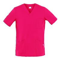 CASACCA UOMO COLLO V FLAVIO - FUCSIA