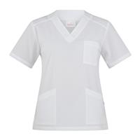 CASACCA DONNA COLLO V SONIA - BIANCO