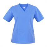CASACCA DONNA COLLO V SONIA - AZZURRO