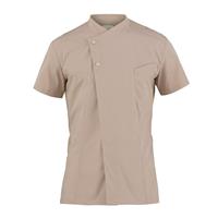 GIACCA CUOCO UOMO MANICA CORTA HARRY - BEIGE