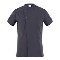 GIACCA CUOCO UOMO MANICA CORTA HARRY - GRIGIO MEDIO