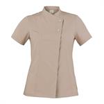 GIACCA CUOCO DONNA MANICA CORTA MEGAN - BEIGE