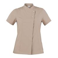 GIACCA CUOCO DONNA MANICA CORTA MEGAN - BEIGE