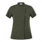 GIACCA CUOCO DONNA MANICA CORTA MEGAN - VERDE MILITARE