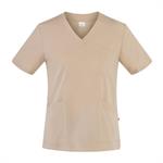 CASACCA DONNA COLLO V SONIA - BEIGE