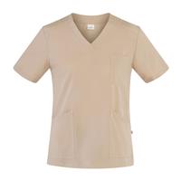 CASACCA DONNA COLLO V SONIA - BEIGE