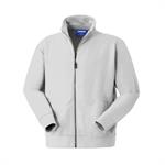 FELPA CON ZIP LUNGA CANBERRA - BIANCO