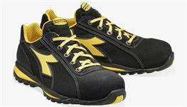 SCARPE DIADORA GLOVE TEXT LOW S1P HRO SRA - NERO/GIALLO