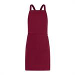 GREMBIULE LUNGO CON PETTORINA MYKONOS - BORDEAUX