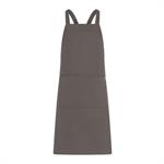 GREMBIULE LUNGO CON PETTORINA MYKONOS - TORTORA