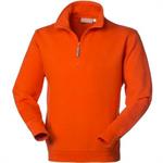 FELPA MEZZA ZIP PERTH - ARANCIO