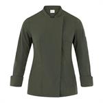 GIACCA CUOCO DONNA GLORIA - VERDE MILITARE