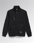 FELPA ZIP LUNGA FZ LITEWORK DIADORA UTILITY - BLACK