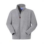 FELPA CON ZIP LUNGA CANBERRA LIGHT - GRIGIO MELANGE