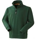 FELPA MEZZA ZIP GRABBY - VERDE