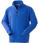 FELPA MEZZA ZIP GRABBY - ROYAL