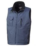 GILET DA LAVORO CON PILE INTERNO PERLIS - BLU