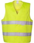 GILET ALTA VISIBILITA' PROMOZIONALE LUCENTEX - GIALLO