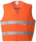 GILET ALTA VISIBILITA' PROMOZIONALE LUCENTEX - ARANCIO