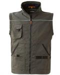 GILET DA LAVORO MULTITASCHE FANGIO - ARMY GREEN/NERO