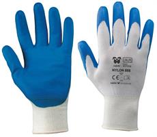 GUANTI NYLON 888 BLU RISCHIO MECCANICO - NERI