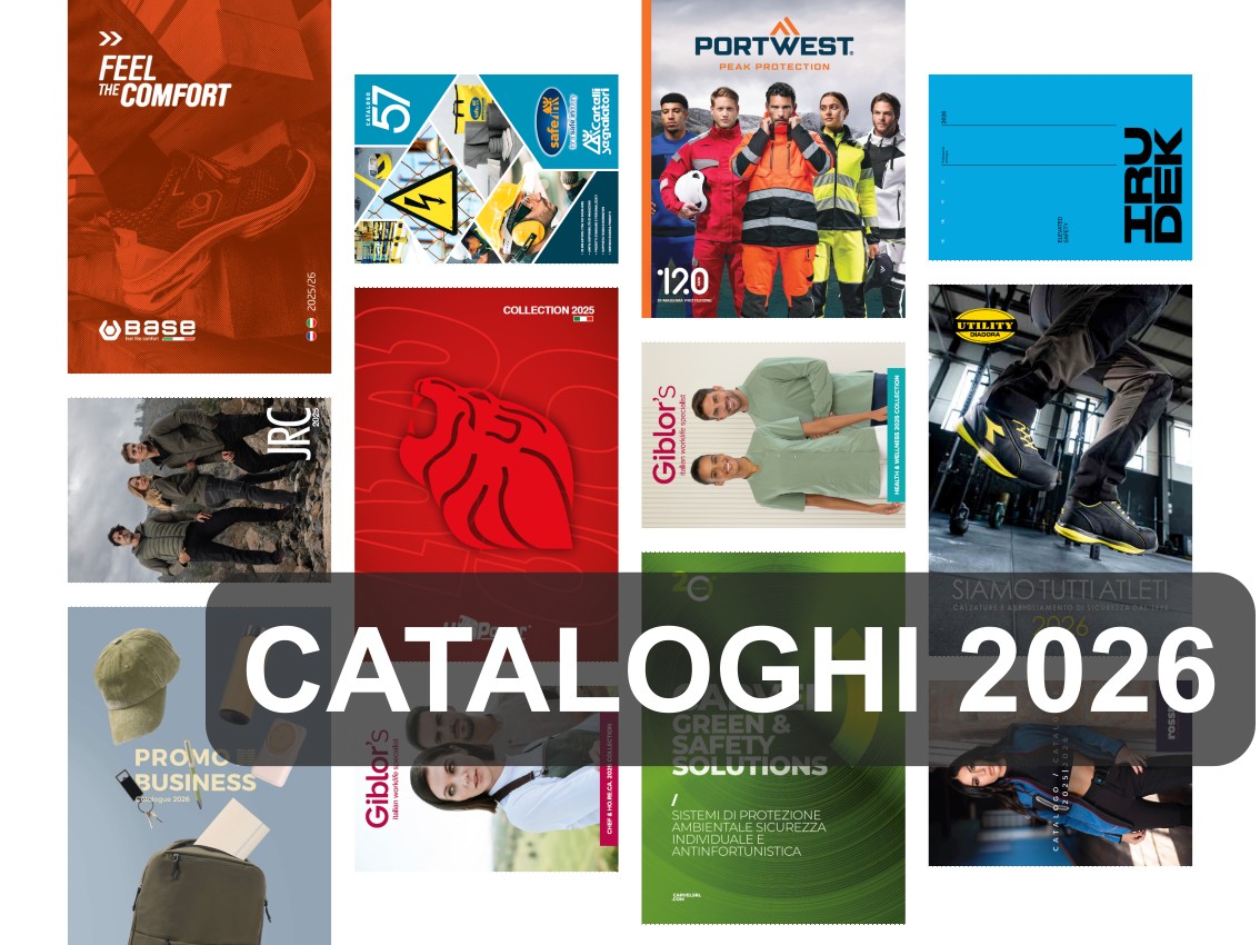 CATALOGHI ABBIGLIAMENTO DA LAVORO E DISPOSITIVI DI PROTEZIONE INDIVIDUALE