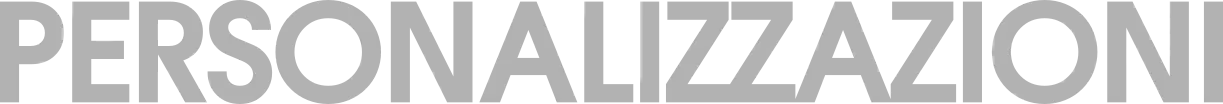 personalizzazioni